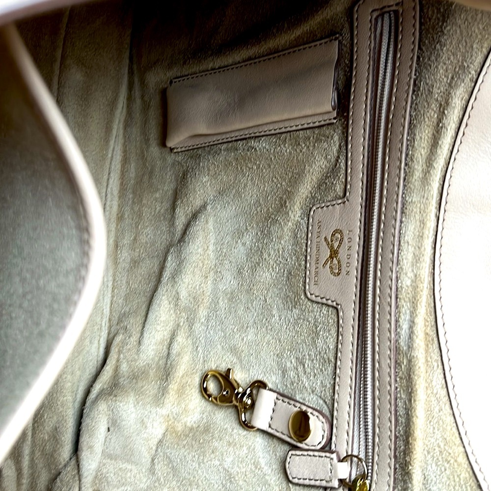 ANYA HINDMARCH LONDON - 🤩 NWOT Flawless Leather Bag Made in England - Picture 8 of 11